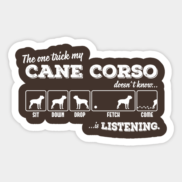 Cane Corso Sticker by nektarinchen